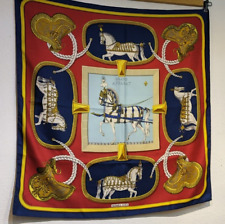 Hermes carré scarf d'occasion  Saint-Germain-en-Laye