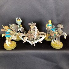 Pacote de estatuetas Nintendo Zelda Amiibo Link, Zelda, Wolf Link e mais (6B) MO#8724 comprar usado  Enviando para Brazil
