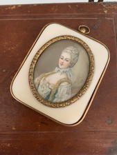 Ancien portrait miniature d'occasion  Montpellier-