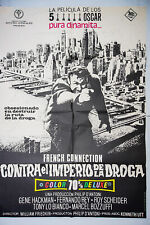 CONTRA EL IMPERIO DE LA DROGA  --  Poster Cartel de Cine comprar usado  Enviando para Brazil