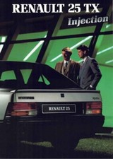Usado, Catalogue brochure Renault 25 TX Injection 1987 France comprar usado  Enviando para Brazil