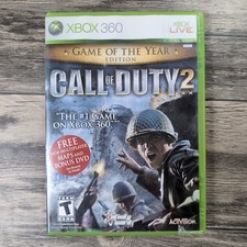Call of Duty 2 Game of the Year Edition Microsoft Xbox 360 Completo Testado!  comprar usado  Enviando para Brazil