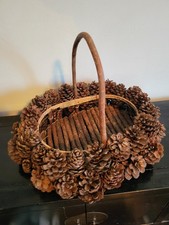 Vintage rustic pinecone for sale  Wheeling