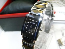 Relógio feminino Technos analógico quartzo cerâmica índice diamante vintage 15435844 comprar usado  Enviando para Brazil