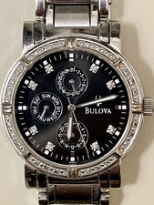 Usado, Bulova 96E04 A8 6P27 relógio de pulso de quartzo mostrador múltiplo em estado de funcionamento comprar usado  Enviando para Brazil