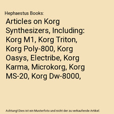 Articles korg synthesizers gebraucht kaufen  Trebbin