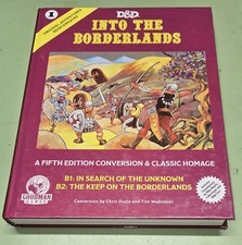 Into The Borderlands D&D Dungeons and Dragons Hard Cover Book 5th edition segunda mano  Embacar hacia Mexico