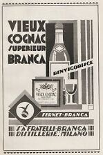 Pubblicita 1933 fernet usato  Biella