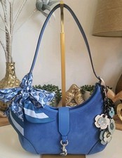 Coach blue suede for sale  Watsonville