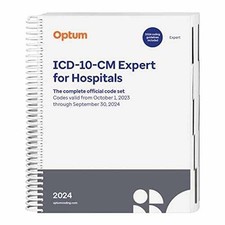 2024 ICD-10-CM Expert for Hospitals-Spiral - Spiral-bound, by Optum - Very Good, usado comprar usado  Enviando para Brazil