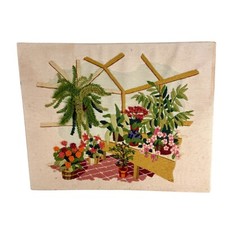 Vintage crewel embroidery for sale  Palm Harbor