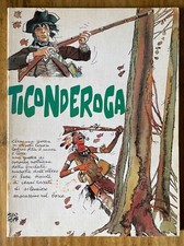Ticonderoga hugo pratt usato  Roma