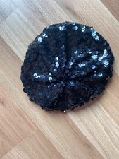 Black sequin elastic for sale  MANCHESTER