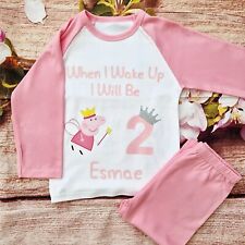 Girls birthday pyjamas for sale  UXBRIDGE