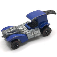 Hot Wheels Redline Superfine Turbine 1972/73 esmalte azul escuro feito em Hong Kong comprar usado  Enviando para Brazil