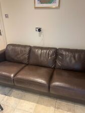 Stylish brown leather for sale  LONDON