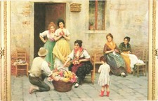 Venetian flower vendor for sale  Lakewood
