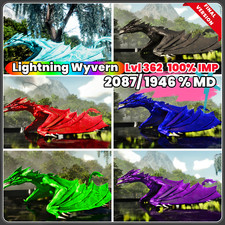 Usado, ARK Ascended PVE 2087/1946% MD Adulto IMP Nível 362 Lightning Wyvern PC/XBOX/PS comprar usado  Enviando para Brazil