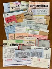 Motorhead Original Concert Tickets Select From Dropdown List comprar usado  Enviando para Brazil