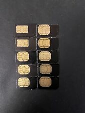 Lote de 10 cartões SIM Nextel 128K para telefones Nextel IDEN SIMGUS103R comprar usado  Enviando para Brazil