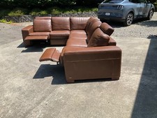 Piece natuzzi brown for sale  Poulsbo