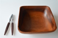 60er jahre teakholzschale gebraucht kaufen  Deutschland