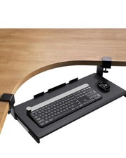 Bandeja de teclado ErGear sob a mesa, canto com 45° preto  comprar usado  Enviando para Brazil