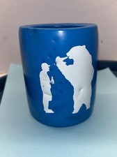 YETI Kool Kan Raro Homem Azul E Grizzly Koozie, Usado (Leia Desc.) comprar usado  Enviando para Brazil