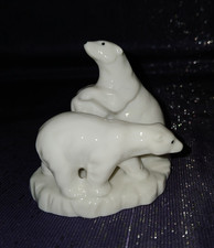 Porzellanfigur eisbären gebraucht kaufen  Deutschland