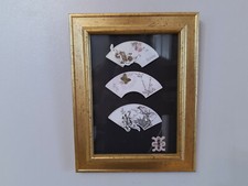 Framed asian folding for sale  BRIDGEND