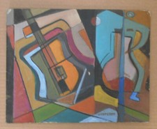 Dipinto olio scomposizione usato Dipinto olio scomposizione usato  Cirie