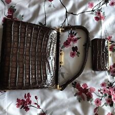 Vintage 1950 crocodile for sale  ASHFORD