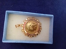 Médaillon 18kt francs d'occasion  Sausset-les-Pins