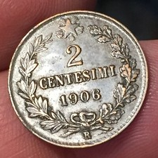 Centesimi 1906 regno usato  San Martino Buon Albergo