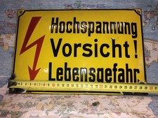 hochspannung schild gebraucht kaufen  Herzebrock-Clarholz