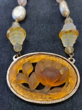 Vintage lalique necklace for sale  New Paltz