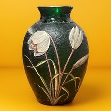 Jugendstil glas vase gebraucht kaufen  Düsseldorf