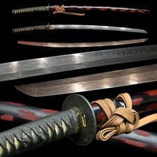 Espada japonesa Katana espada samurai real Koshirae Mumei 26,3 polegadas antiga comprar usado Espada japonesa Katana espada samurai real Koshirae Mumei 26,3 polegadas antiga comprar usado  Enviando para Brazil