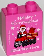Używany, LEGO LEGOLAND Kamień kolekcjonerski Kamień specjalny 2018 Holiday Extravaganza Malezja Resort na sprzedaż  Wysyłka do Poland