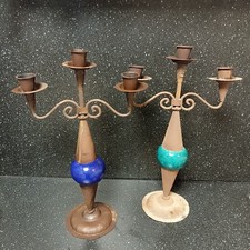 Lot bougeoirs candélabres d'occasion  Raon-l'Étape