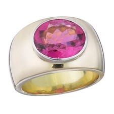 Ring pink turmalin gebraucht kaufen  Münster