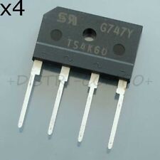TS4K60 Rectifier Bridge Diode 600V 4A 4-PIN Taiwan RoHS (lot de 4) comprar usado  Enviando para Brazil