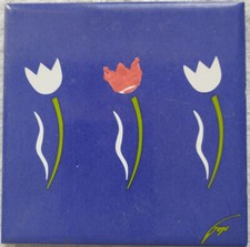 Kachel tulpen untersetzer gebraucht kaufen  Köln
