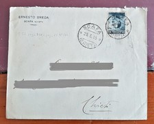 Storia postale cent.15 usato  L Aquila