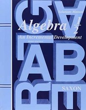 Saxon algebra incremental for sale  Philadelphia