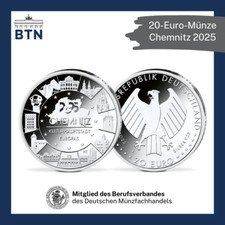 Euro münze chemnitz gebraucht kaufen  Meine