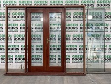 Varnished french doors for sale  LUTON