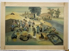 Asian watercolor painting for sale  Hollywood