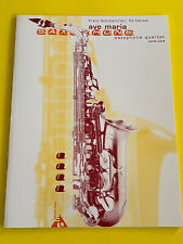Ave Maria, Franz Schubert, arr. Ed Harlow, Saxophone Quartet comprar usado  Enviando para Brazil