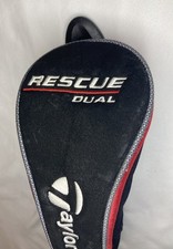 Capa de cabeça de taco de golfe TaylorMade Rescue dupla híbrida resgate, usado comprar usado Capa de cabeça de taco de golfe TaylorMade Rescue dupla híbrida resgate, usado comprar usado  Enviando para Brazil
